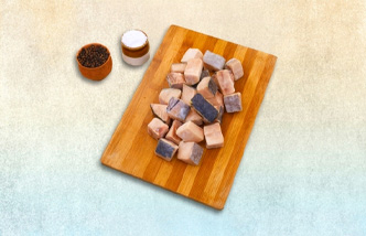 FROZEN KING/SEER FISH CURRY CUT 25/30 - 1 KG